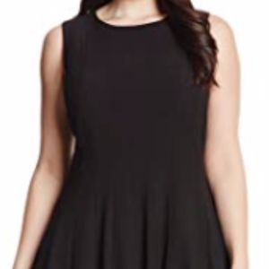 Calvin Klein Sleeveless Black A-line 16W